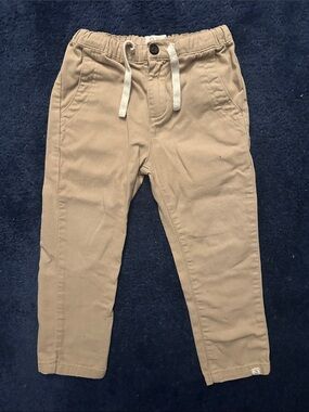 Me & Henry London Pull-On Chino Pants - Tan - 3/4Y